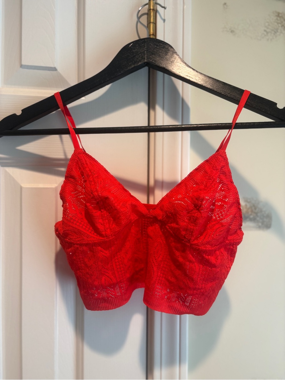 Aerie Red Bralette